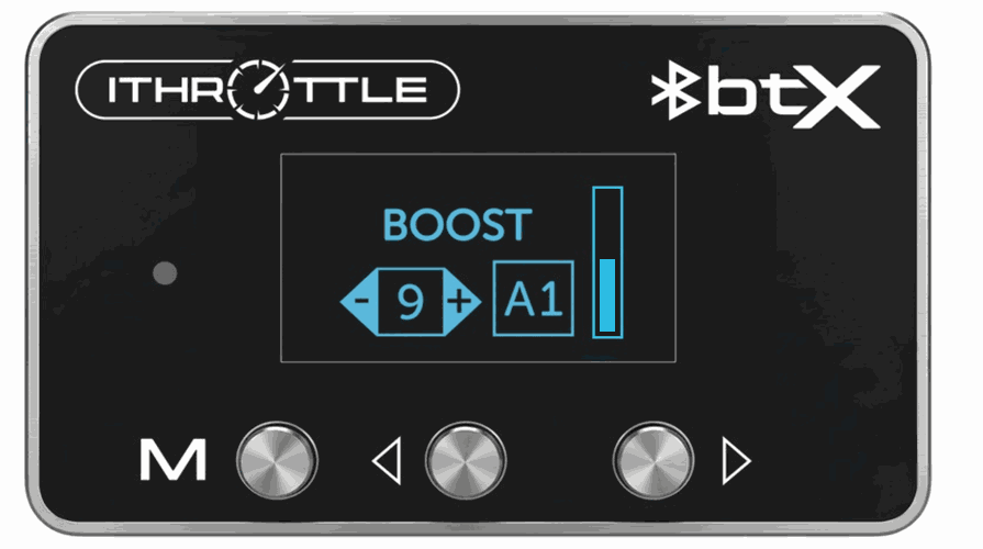 Boost Mode display for sharper throttle response and enhanced driving performance